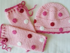 Háčkovaná čepička 217