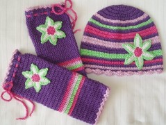 Háčkovaná čepička 217