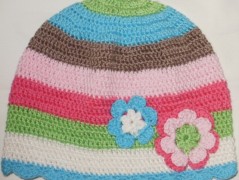 Háčkovaná čepička 217