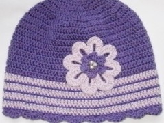 Háčkovaná čepička 217