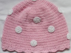Háčkovaná čepička 217