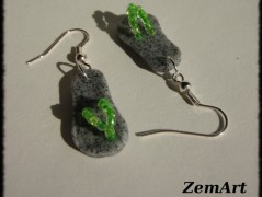 Šité čtverečky - turquoise