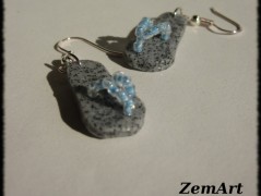 Šité čtverečky - turquoise