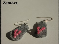 Šité čtverečky - turquoise