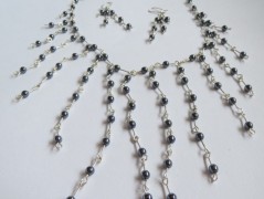 Šité čtverečky - turquoise