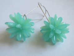 Šité čtverečky - turquoise