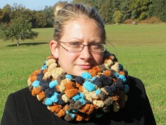 Šité čtverečky - turquoise