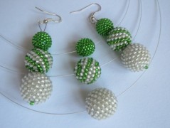 Šité čtverečky - turquoise