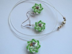 Šité čtverečky - turquoise