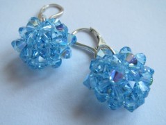 Šité čtverečky - turquoise