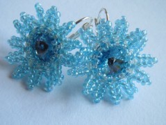 Šité čtverečky - turquoise