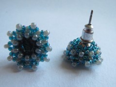 Šité čtverečky - turquoise