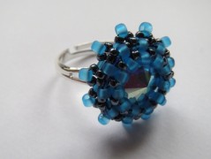 Šité čtverečky - turquoise