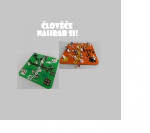 Člověče nahrab si! hračka hra člověče nezlob se 