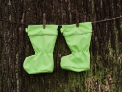 Merino Botičky -  Softshell /Mentol