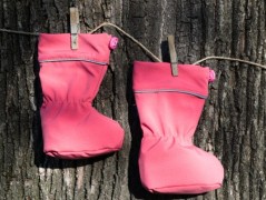 Merino Botičky -  Softshell /Mentol