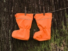 Merino Botičky -  Softshell /Mentol