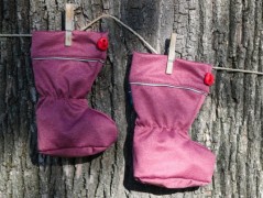 Merino Botičky -  Softshell /Mentol