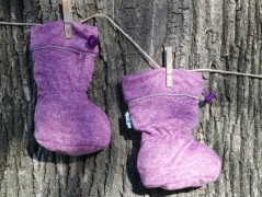 Merino Botičky -  Softshell /Mentol