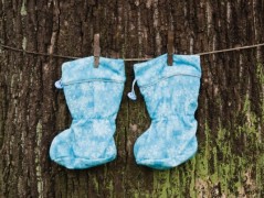 Merino Botičky -  Softshell /Mentol