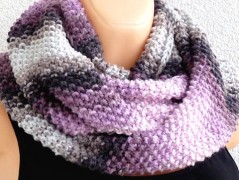 Pletená čepice - barvy podzimu