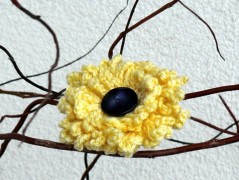 Pletená čepice - barvy podzimu