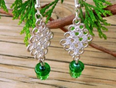 Pletená čepice - barvy podzimu