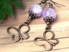 Pletená čepice - barvy podzimu