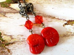 Pletená čepice - barvy podzimu