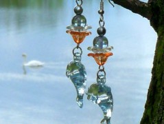 Pletená čepice - barvy podzimu