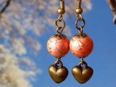 Pletená čepice - barvy podzimu