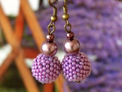 Pletená čepice - barvy podzimu