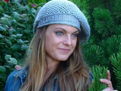 Pletená čepice - barvy podzimu