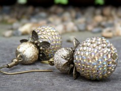 Pletená čepice - barvy podzimu