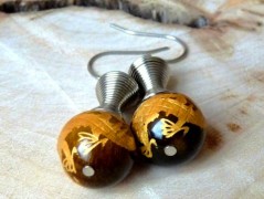 Pletená čepice - barvy podzimu