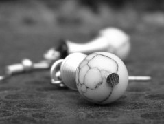 Pletená čepice - barvy podzimu