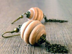 Pletená čepice - barvy podzimu