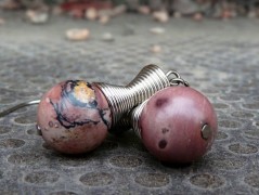 Pletená čepice - barvy podzimu