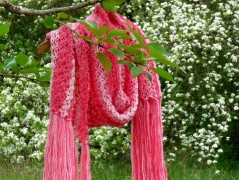 Pletená čepice - barvy podzimu