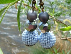 Pletená čepice - barvy podzimu