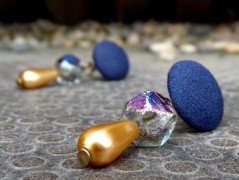 Pletená čepice - barvy podzimu