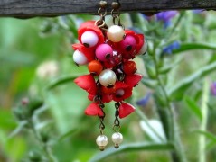 Pletená čepice - barvy podzimu