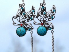 Pletená čepice - barvy podzimu