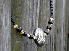 Pletená čepice - barvy podzimu