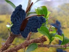 Pletená čepice - barvy podzimu