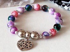 Pletená čepice - barvy podzimu