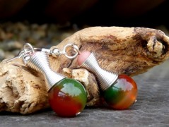 Pletená čepice - barvy podzimu