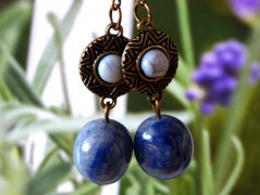 Pletená čepice - barvy podzimu