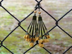 Pletená čepice - barvy podzimu