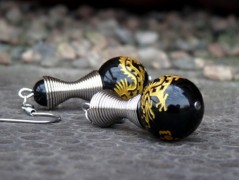 Pletená čepice - barvy podzimu